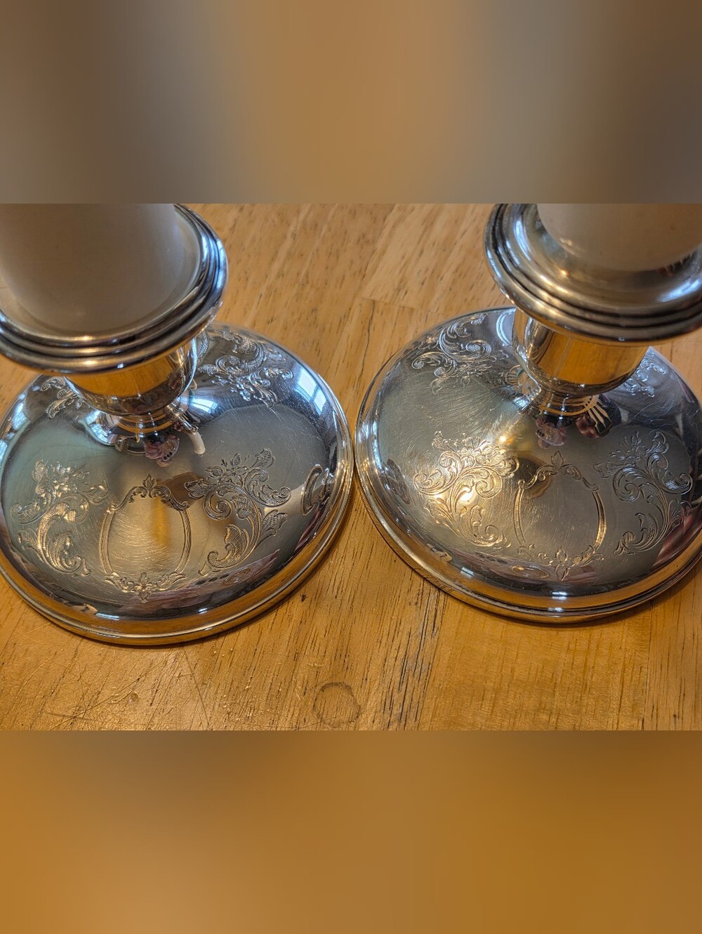 ✨️BIRKS Regency Silverplate Vintage Candle Holders - ✨️